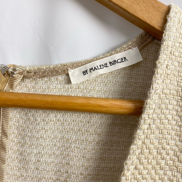 By Malene Birger Beige Textured Tank Top - Picture 3 of 9